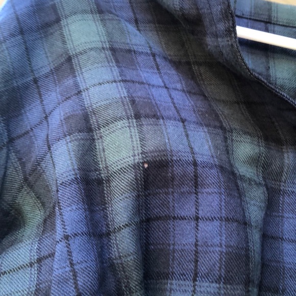 COPY - Madewell Market Popover Shirt in Dark Plaid - Picture 9 of 10